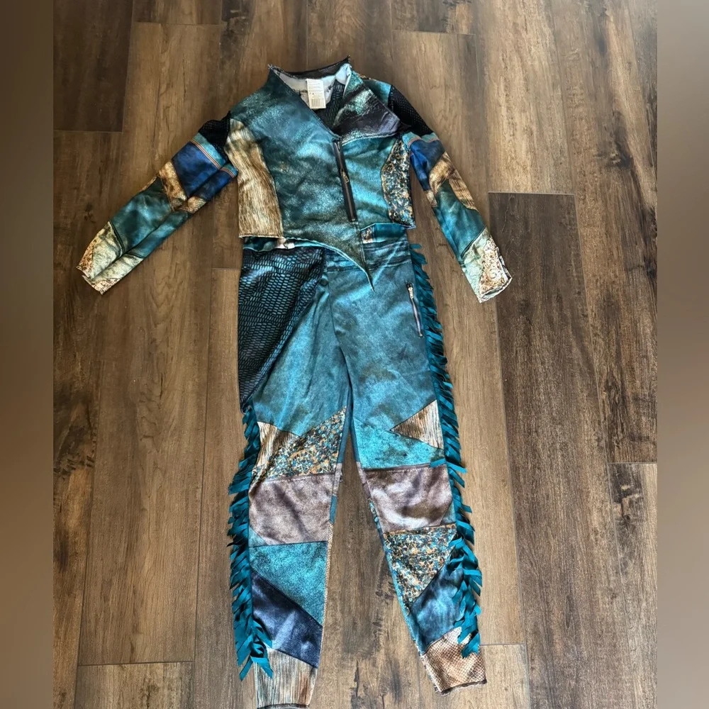 Disney Teal, Gold & Brown Kids Halloween Costume Set - Picture 2 of 10